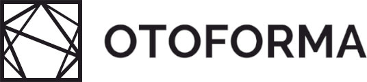 Logo Pracowni OTOFORMA z nazwą obok